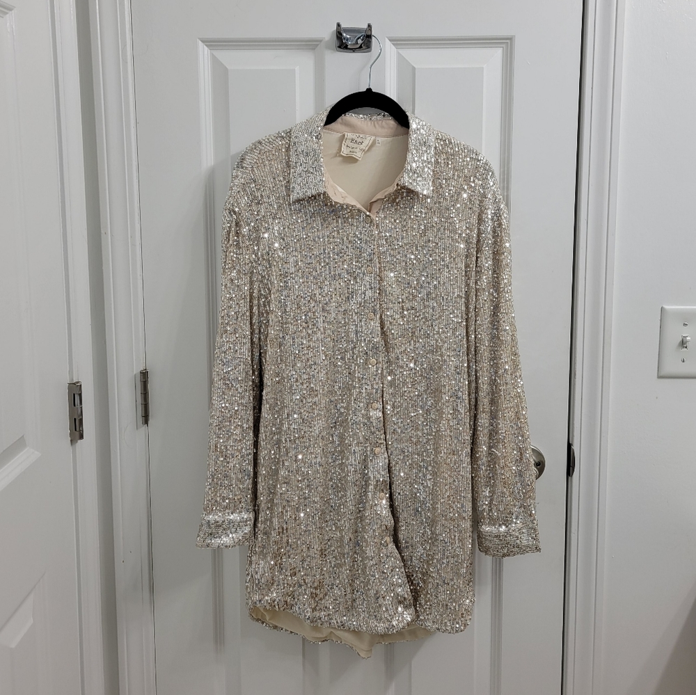 Style Rack Sequin Blouse